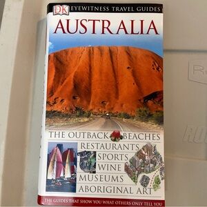 DK Eyewitness Travel Guide: Australia - Red Orange Cover